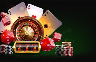 Casino-Illustration-with-roulette-wheel-and-playing-chips.